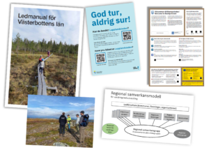 Bild på de material och aktiviteter som genomfördes 2024.