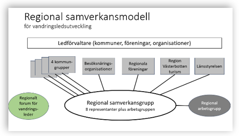 Figur som visar strukturen i samverkansmodellen.